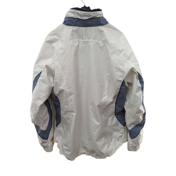 Columbia Womens White Bugaboo Interchange Outer Shell Zip Up Ski Jacket Size L - Picture 7 of 7